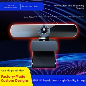 ZYKD กล้องเว็บแคม USB ออโต้โฟกัส 1080P 30FPS รุ่นใหม่ล่าสุด พร้อมส่ง สำหรับเรียนออนไลน์ ประชุมทางวิดีโอ ใช้งานได้ทันทีกับคอมพิวเตอร์ตั้งโต๊ะ - Product Image 3