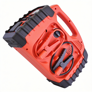 Anchou Compresseur d'air compact et efficace 6-en-1 12V pour batterie de <span class=keywords><strong>voiture</strong></span> avec éclairage LED pour démarrage rapide et gonflage des pneus en hiver et la nuit - Product Image 5
