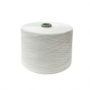 Hilo de Poliéster Semibrillante 100% Hilado 62/<span class=keywords><strong>2</strong></span> 62/3 42/<span class=keywords><strong>2</strong></span> Blanco para Tejer y Coser 1kg/cono 1.4175kg/cono Bolsa Tejida Cartón - Product Image 1