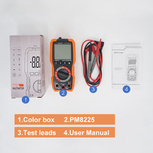 جهاز متعدد المتر رقمي, جهاز متعدد المتر رقمي محمول باليد PM8225 4000 عد DMM NCV اختبار جهاز رقمي احترافي متعدد المتر - Product Image 6