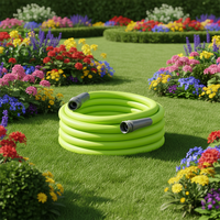 Tuyau d'arrosage de jardin en PVC haute pression, durable, résistant aux UV, anti-âge, 5/8 po. X 75 pieds en PVC, fabriqué par le fabricant
