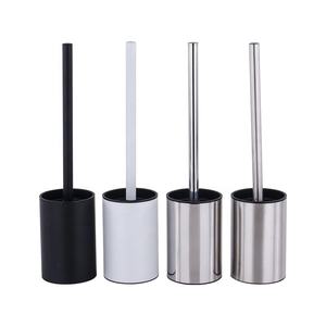 מברשת אסלה חדשה מנירוסטה מברשת ניקוי אסלה מברשת אסלה בצבעים שונים לאמבטיה עם ידית ארוכה - Product Image 1