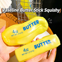 Balle anti-stress souple Vaseline Butter No Rising pour enfants et fêtes, option logo personnalisé
