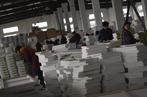 Tela Bianca Stirata <span class=keywords><strong>in</strong></span> Cotone di Grandi <span class=keywords><strong>Dimensioni</strong></span> 80*80cm per Disegno e Pittura - Product Image 4