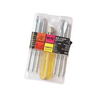 IMPA 612416 612417 Jeu de tournevis testeurs de tension 6 pièces – Combo de tournevis de test basse et haute tension