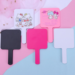 <strong>Lightweight</strong> Square Handheld <strong>Mirror</strong> Large Pink Portable Makeup <strong>Mirror</strong> Professional Salon Handheld <strong>Mirror</strong> Wholesale for Gift - Product Image 5