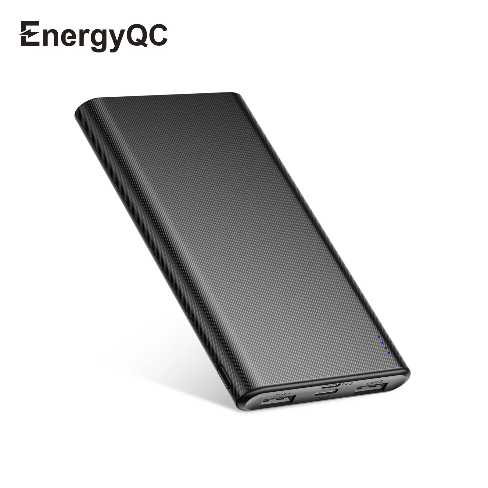 Easy Carry Slim Powerbank 10000mah Portable Mobile Phone Charger 5V 2.1A Dual Usb Power Bank 10000mah