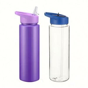Botella de Agua Deportiva de Plástico de 700 ml Sin BPA para Niños, con Boquilla y Asa - Product Image 2