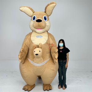 Zoo animale modello canguro mascotte <span class=keywords><strong>Costume</strong></span> 2m gonfiare tessuto sacchetto canguro tute <span class=keywords><strong>Costume</strong></span> per le attività Anime - Product Image 6