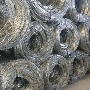 <span class=keywords><strong>Alambre</strong></span> de púas de <span class=keywords><strong>concertina</strong></span> de acero inoxidable galvanizado con revestimiento de PVC Bto-22 Cbt-60 Cbt-65 - Product Image 4