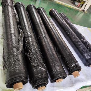 Film de <span class=keywords><strong>paillage</strong></span> agricole noir en plastique pour le contrôle des mauvaises herbes, épaisseur 25 microns, pour fraises, tomates et autres plantes, couverture de sol - Product Image 5
