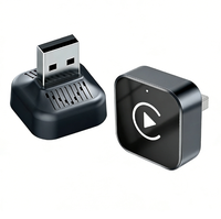 Adaptateur USB sans fil universel Plug and Play pour CarPlay et Android Auto, Boîtiers intelligents Apple, Connexion rapide en 10 secondes, avec trou de refroidissement