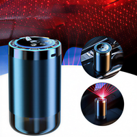 Diffuseur d'air pour voiture écologique rechargeable, aromathérapie automobile, remplacement de parfum, diffusion automatique de senteur, ciel étoilé, LED d'ambiance au plafond