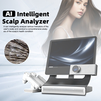 Nouvelle conception 200X HD Détection microscopique IA Analyse numérique intelligente des problèmes du cuir chevelu pour le traitement de la perte de cheveux Analyse du cuir chevelu par lumière UV