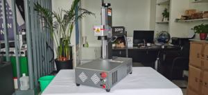 Alta calidad versión mejorada 30W 20W barato pequeño portátil óptico Metal mini máquina de marcado láser de fibra - Product Image 4