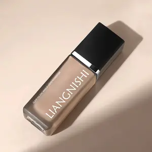 Private Label Full Coverage Makeup Lightweight Foundation Waterproof 24h Long Lasting Moisturizing Liquid Foundation Concealer