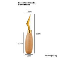 304 RVS Meloenballetjesvormer Schilmes Fruit snijmes Watermeloen sculptuurmes Fruit snijgereedschapset