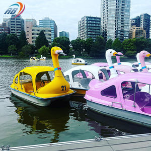 Équipement de jeu d'eau en gros bon marché d'usine bateau à moteur électrique flottant et à pédales - Product Image 2