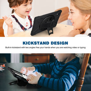 Armure robuste Étui pour <span class=keywords><strong>Lenovo</strong></span> <span class=keywords><strong>Tab</strong></span> <span class=keywords><strong>P11</strong></span> <span class=keywords><strong>Pro</strong></span> 11.5 "TB-J706F/J706L Main Bandoulière Robuste Béquille Antichoc Housse Pour Tablette - Product Image 6