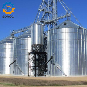 Sdrod professiont tùy chỉnh 100ton 500ton lắp ráp mạ kẽm Thức ăn hạt giống gia cầm Thức Ăn Ngũ Cốc Hạt lưu trữ <span class=keywords><strong>Silo</strong></span> để bán - Product Image 2