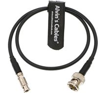 Câble coaxial Alvin's Cables Micro BNC mâle haute densité vers BNC mâle 6G HD SDI pour Blackmagic Video Assist 75 Ohm