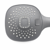 Kit de Douche Pluie Haute Pression Noir Mat pour Plafond de Salle de Bain avec Douchette à Main – Équipement Spa à Prix Abordable