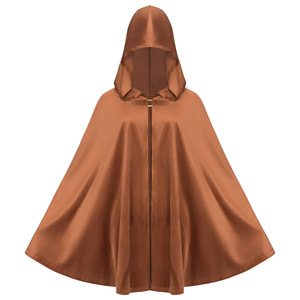 Capa con Capucha Renacentista - Capa de Hobbit, Capa Medieval de Guardián, Capa Vikinga, <span class=keywords><strong>Disfraz</strong></span> de Pirata, <span class=keywords><strong>Vampiro</strong></span>, Cosplay para Hombres y Mujeres - Product Image 3