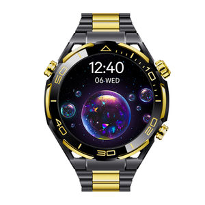 ساعة ذكية GSUltimate <span class=keywords><strong>2</strong></span> مع ميزة الاتصال عبر البلوتوث، مقاومة للماء بمعيار IP67، شاشة 1.52 بوصة، مراقبة الصحة، ساعة ذكية رياضية للرجال - Product Image 3