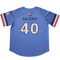 Camiseta de Béisbol Sublimada con Cuello en V y 2 Botones, Diseño Personalizado, Ropa de Béisbol para Niños, Camisetas de Béisbol para Niños