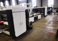 Máquina Automática para Pegar y Doblar Cajas de Cartón con Certificación CE, Fácil Operación y Bajo Mantenimiento