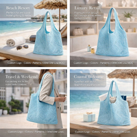 Sac à main au crochet personnalisé avec étiquettes tissées, sac à bandoulière tricoté esthétique pour cadeaux d'événements de marque, faible MOQ, service DDP