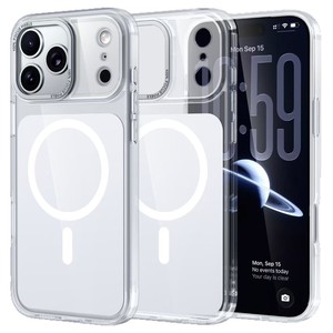<span class=keywords><strong>Funda</strong></span> Transparente Clásica para <span class=keywords><strong>iPhone</strong></span> 18 <span class=keywords><strong>Pro</strong></span> Max, 17 Air, 17 <span class=keywords><strong>Pro</strong></span>, 16, Carga Inalámbrica Magnética, Antigolpes, Carcasa Trasera - Product Image 3