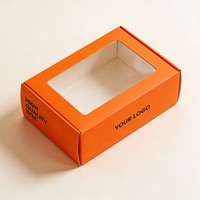 Boîtes à pâtisserie personnalisées en gros avec logo imprimé pour biscuits, mini-cupcakes, muffins, emballage en carton, boîte à mini-cupcakes à l'encre de soja