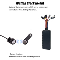 ST16 4G Car GPS Tracker RFID IButton Localizador con alerta SOS y zumbador para la gestión de vehículos
