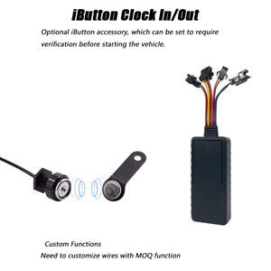 ST16 4G Car <span class=keywords><strong>GPS</strong></span> Tracker RFID IButton Localizador con alerta SOS y zumbador para la gestión de vehículos - Product Image 2