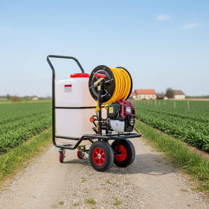 Atomizzatore Agricolo 60L a Benzina / Atomizzatore a Motore <span class=keywords><strong>HL</strong></span>-60L con Pompa e Ruote - Product Image 1