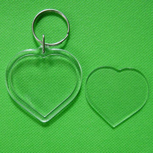 Porte-clés en acrylique vierge avec impression personnalisée, matériau acrylique ou <span class=keywords><strong>PS</strong></span> - Product Image 3