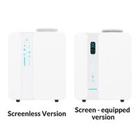 Diffuseur d'arômes intelligent pour hôtels et KTV, contrôlé par application, avec minuterie, machine à parfum biphasée, activation tactile et protection contre l'ébullition à sec