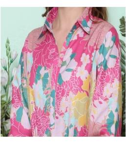 Beau tissu de course en rayonne de viscose de conception florale pour les créations de vêtements de mode et de vêtements sur mesure de boutique d'été pour femmes - Product Image 2