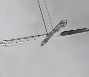 Saintec S-cg-01, rails de <span class=keywords><strong>plafond</strong></span> <span class=keywords><strong>suspendu</strong></span> de conception moderne, cadre galvanisé, grilles en T suspendues, ignifuges, antirouille, haute résistance - Product Image 3