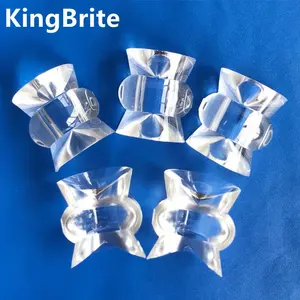 Kingbrite светодиодные линзы для окна свет и блики превращаются в объектив 10x120 градусов KB-H33-10120-XP