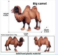 Jouets en PVC écologiques pour enfants, modèles d'animaux (tigre, lion, hippopotame), ensemble éducatif et cognitif WeiLaiToys, pour tous les âges