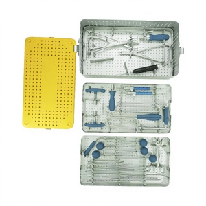 Juego de Instrumentos Quirúrgicos Manuales Médicos, Instrumentos de Cirugía Ortopédica de Acero Inoxidable, Pinza para Tornillos Pediculares GS-DF-0010, Garantía de 3 Años - Product Image 1