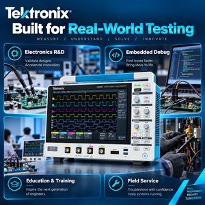 Osciloscopio de Señales Mixtas Tektronix MSO24 2-BW-70+R3 de 70MHz, 4 Canales, 2.5GS/s, Pantalla Táctil de 10M, Portátil, Resolución de 8 Bits, 1 Año de Garantía - Product Image 6