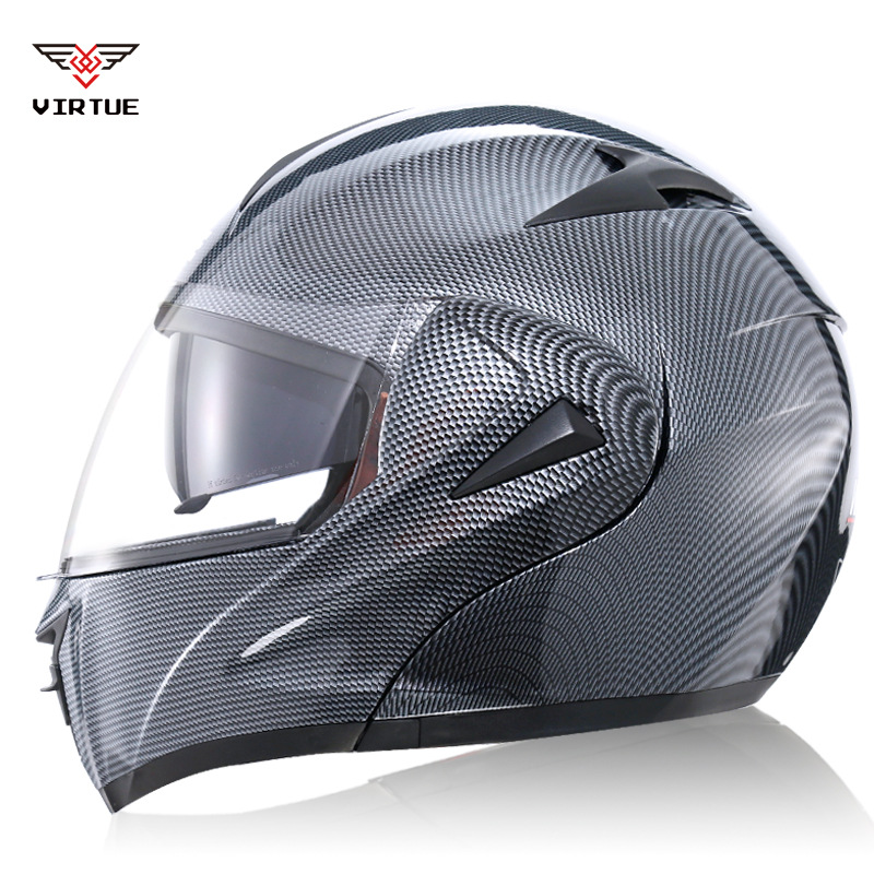 Imitation carbon fiber transparent mirror