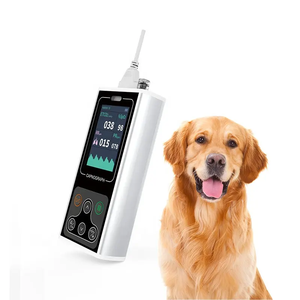 شاشة كابنوغرا ETCO2 ذكية صغيرة في الوقت الفعلي مع ترميز لعيادة الحيوانات الأليفة ومستشفى الحيوانات الأليفة للاستخدام البيطري في حالات الطوارئ - Product Image 1