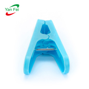 Nhà Máy Bán Buôn Đầy Màu Sắc Nhựa Quần Áo Peg Tùy Chỉnh Bãi Biển Ghế Khăn Clip Ngoài Trời Phòng Tắm Sử Dụng Hot Bán Cho Cắm Trại - Product Image 5