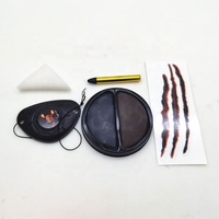 Pigment alimentaire non toxique et sûr, 5 couleurs, peinture pour le visage, kit de maquillage pour clown de carnaval