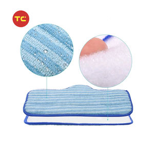 Coussin en microfibre lavable de qualité supérieure, Compatible avec le <span class=keywords><strong>nettoyeur</strong></span> à <span class=keywords><strong>vapeur</strong></span> duprie net, tapis de nettoyage, accessoires - Product Image 1