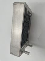 Pièces de compresseur d'air à prix raisonnable radiateur refroidisseur hydraulique en aluminium radiateur de réservoir d'eau
